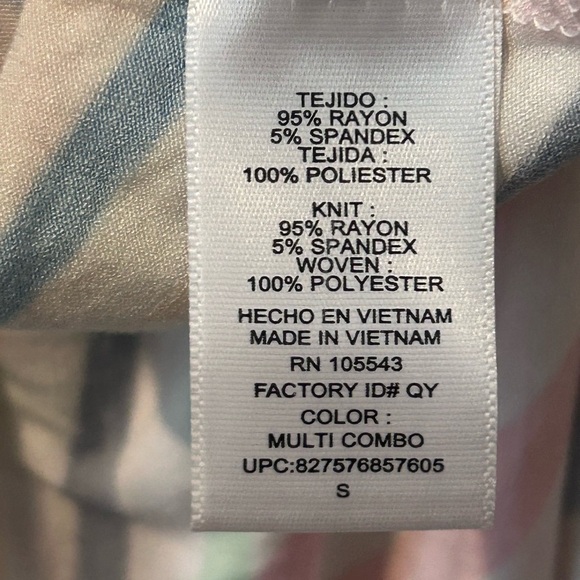 Peter Som Size Small Maxi Dress Stripes Sleeveless - Picture 5 of 5